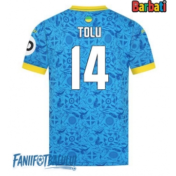 Wolves Tolu Arokodare #14 Tricou Fotbal Replică 2025-26 Barbati Treilea